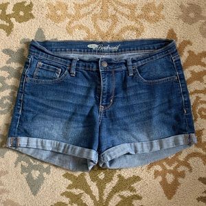 Denim Boyfriend Shorts